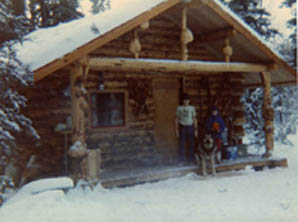 The Cabins of Alaska cabin, in Tok, Alaska.